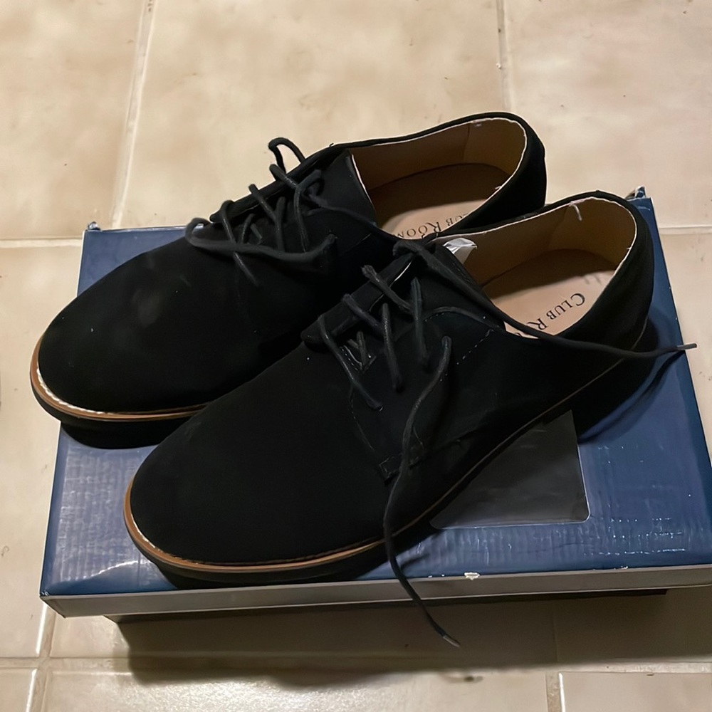Shiloh Buck shoe Black Size 9